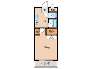 シティルーム境川の物件間取画像